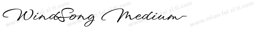 WindSong Medium字体转换
